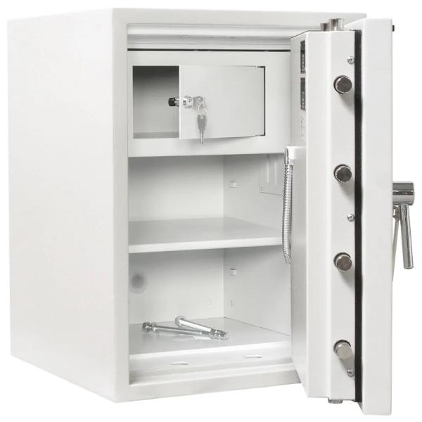 Rottner Wertschutzschrank EN3 Diamant Super Fire DO65 Doppelbartschloss grau T05933